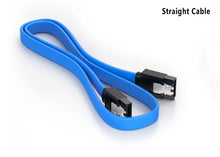 Load image into Gallery viewer, SATA Cable 3.0 to Hard Disk SSD adapter HDD cable Straight 90 Degree Sata 3.0 Cable for Asus MSI Gigabyte Motherboard Cable Sata